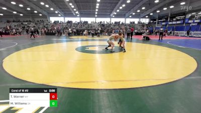 100 lbs Consi Of 16 #2 - Trinity Warner, WY vs Mikayla Williams, GA