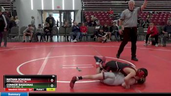 75 lbs Round 2 (8 Team) - Nathan Schuman, Mat Assassins (PA) vs Connor Bagdonas, Team Ohio (OH)