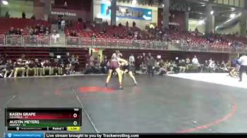 160 lbs Round 3 (8 Team) - Kasen Grape, Columbus vs Austin Meyers, Waverly