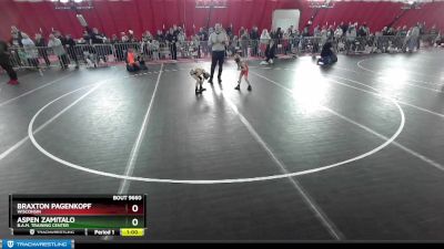 41-42 lbs Round 3 - Braxton Pagenkopf, Wisconsin vs Aspen Zamitalo, B.A.M. Training Center