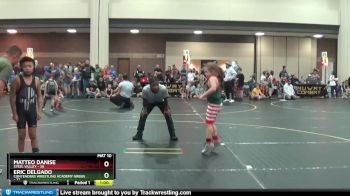 82 lbs Round 1 (6 Team) - Matteo Danise, Steel Valley vs Eric Delgado, Contenders Wrestling Academy Green