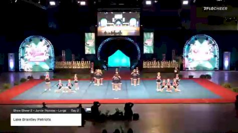 Lake Brantley Patriots [2020 Show Cheer 2 - Junior Peewee - Large Day 2] 2020 Pop Warner National Cheer & Dance Championship