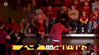 174 lbs - Michael Kemerer, Iowa vs Marcus Coleman, Iowa State