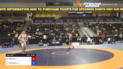 57 kg Semifinal - Jakob Camacho, WOLF/TMWC vs Mathew Ramos, Boilermaker RTC