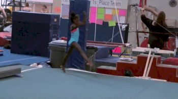 Level 8 Shows Off Floor Routine During WOW Filming