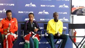 Kipsang on the Marathon WR after 2013 NYC Half Marathon