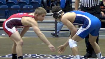 132 lbs match Nick Zanetta WPIAL vs. Dennis Gustafson Virginia