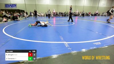 52 lbs Rr Rnd 5 - Ronix Wright, Powerhouse Elite 9u vs Jett Cavazos, Takedown Elite 9u