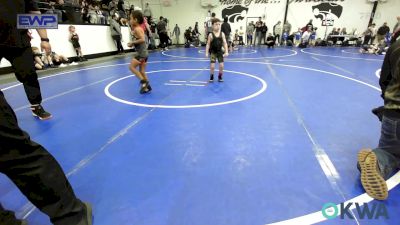 55 lbs Semifinal - Beau Barrett, Black Fox Wrestling Club vs Legend Bigheart, Sperry Wrestling Club