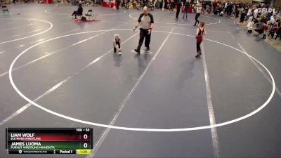 53 lbs Champ. Round 1 - James Luoma, Pursuit Wrestling Minnesota vs Liam Wolf, Elk River Wrestling