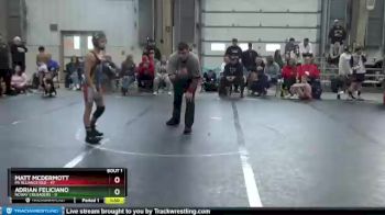 84 lbs Round 1 (8 Team) - Matt McDermott, PA Alliance Red vs Adrian Feliciano, NCWAY Crusaders