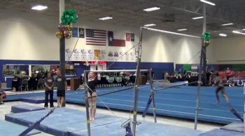 University of Gymnastics (Jordan Stavrou) - 9.6 1st Place UB and 1st Place AA