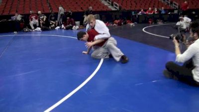 Kyle Dake chatting with Flo while he drills