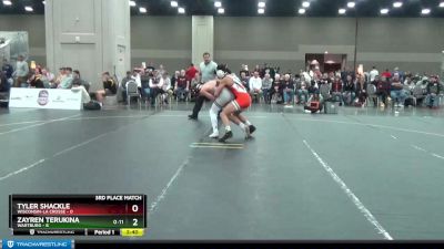 141 lbs Placement Matches (16 Team) - Zayren Terukina, Wartburg vs Tyler Shackle, Wisconsin-La Crosse