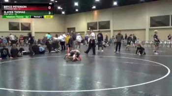 90 lbs Finals (2 Team) - Bryce Peterson, Tennessee Red vs Slater Thomas, Iowa Gold