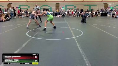 115 lbs Round 3 (6 Team) - Mason Passerini, Lions Den vs Brendan Tobin, North Baltimore WC