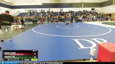 63 lbs 1st Place Match - Mason Cox, Warden Elite Wrestling vs Riddic Bunn, Victory Wrestling-Central WA