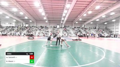 145 lbs Round Of 64 - Wyatt Bassett, CA vs Brayden Black, DC