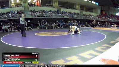 144 lbs Semis & Wb (16 Team) - Gavin Van Driel, Norfolk vs Wyatt Sellnow, Cheyenne East