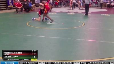 2 - 138 lbs Champ. Round 1 - Tre`Shon Johnson, Arcadia vs Tim Kartyshev, East Rockingham