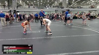 96 lbs Placement (4 Team) - Brady Genard, Revival vs David Baghdady, Dragons United