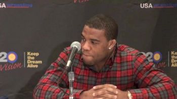 Jordan Burroughs on the international wrestling reactions