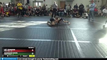 72 lbs Round 2 - Jet Johnson, Rebellion vs Kerrigan Davis, Terps Xtreme