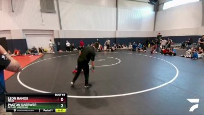 44 lbs Cons. Semi - Leon Ramos, Texas vs Paxton Kaerwer, ReZults Wrestling