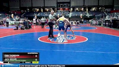 2A-106 lbs Quarterfinal - Jack Shuler, Eagles Landing Christian Academy vs Finn Thoreson, Fannin County HS