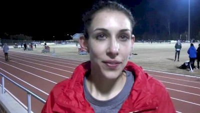 Katie Matthews wins 10k feeling strong after an All-American Indoor season, 2013 Raleigh Relays