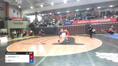 109 lbs Consi Of 16 #2 - Judy Sandoval, Grand View (Iowa) vs Angie Dill, Vanguard (Calif.)