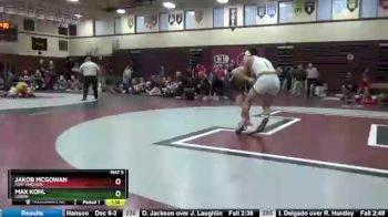 182 lbs 3rd Place Match - Max Kohl, Lisbon vs Jakob McGowan, Fort Madison