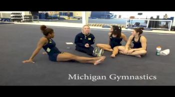 Gym Chat with juniors and senior, Reema, Shelby and Natalie! Michigan heads to regionals!
