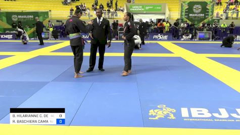 BLICE HILARIANNE C. DE OLIVEIRA vs REBECA BASCHIERA CAMARGO 2024 Brasileiro Jiu-Jitsu IBJJF