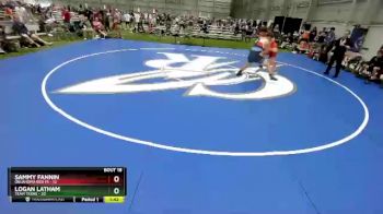 285 lbs 2nd Wrestleback (16 Team) - Sammy Fannin, Oklahoma Red FS vs Logan Latham, Team Texas