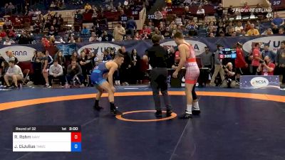 65 kg Prelims - Robert Rehm, Navy-Marine Corps Mat Club vs Johnni DiJulius, Titan Mercury Wrestling Club