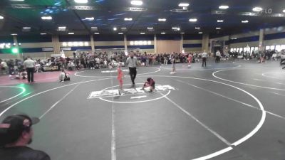 58 lbs Consi Of 16 #2 - Lilyanna Barragan, Predators WC vs Dalton Likens, Umpqua Mat Club