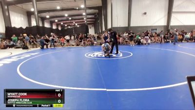 150 lbs Cons. Round 2 - Wyatt Cook, Washington vs Joseph Flora, Seattle Wrestling Club