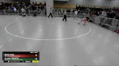 71 lbs Cons. Round 5 - Elijah Viruete, Inland Elite Wrestling Club vs Boaz Diaz, Big Game Wrestling Club