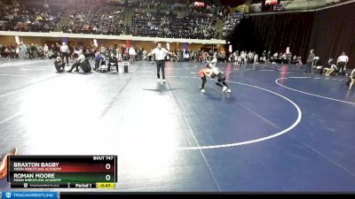 77 lbs Cons. Semi - Roman Moore, Moen Wrestling Academy vs Braxton Bagby, Moen Wrestling Academy