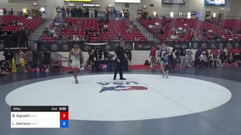 60 kg Cons 16 #2 - Brenden Jorden Agcaoili, Gold Rush Wrestling vs Luke Satriano, New York