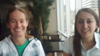 Matie Suver and Maegan Krifchin GO! St. Louis Pre-Race