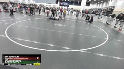 43-47 lbs 5th Place Match - Sawyer Phillips, Immortal Athletics WC vs Tya Elasfouri, Gracie Barra Westchase Wrestling Club