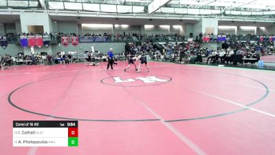 120 lbs Consi Of 16 #2 - Ian Cathell, Killingly vs Adrian Photopoulos, New Milford