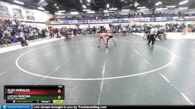 133 lbs Cons. Round 4 - Lucas Paschia, Pacific University vs Alex Morales, MSOE