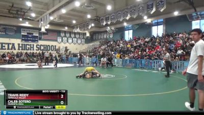 113 lbs Cons. Semi - Caleb Sotero, Murrieta Mesa vs Travis Reidy, Temecula Valley