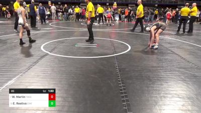 85 lbs Final - Walker Martin, Tredyfferin Eastown vs Evan Restivo, State College