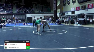 165 lbs Round Of 16 - Dominic Frontino, Brown University vs Brevin Cassella, Binghamton