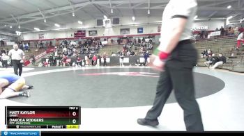 197 lbs 3rd Place Match - Matt Kaylor, UMary vs Dakoda Rodgers, Pitt-Johnstown