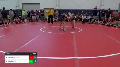 125 lbs Pools - Ryan Cieslinski, Superior W.A. (NY) vs Bronson Begley, Dayton Bandits